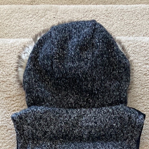 Zara Trafaluc Collection Mixed Media Hooded Puffer Vest - Picture 7 of 8